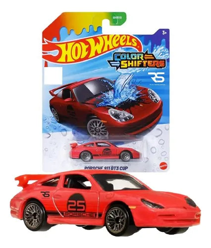Hot Wheels Color Shifters Porsche 911 GT3 Cup.