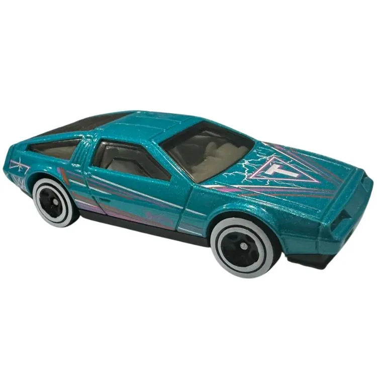Hot Wheels DMC Delorean Turquesa.