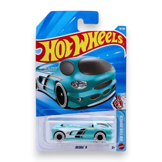 Hot Wheels Deora ll Turquesa.