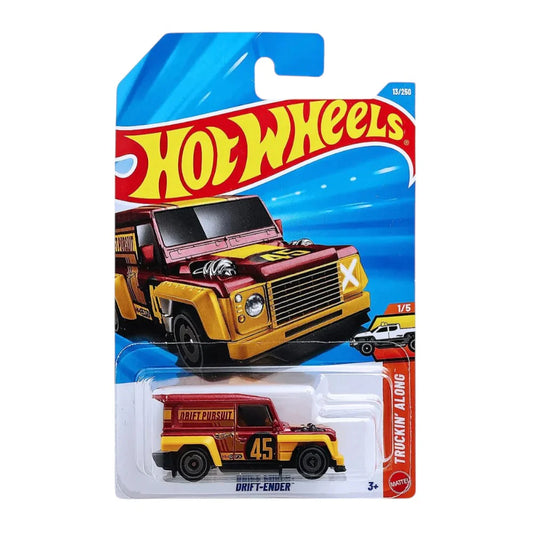 Hot Wheels Drift-Ender Rojo.