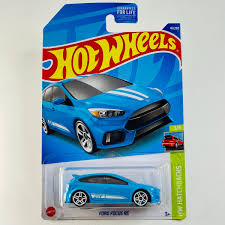 Hot Wheels Ford Focus RS Celeste.