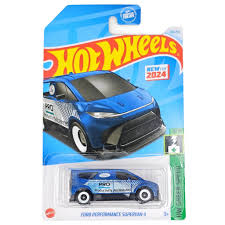 Hot Wheels Ford Performance Supervan 4 Azul.