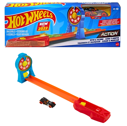 Hot Wheels Gira y Anota.
