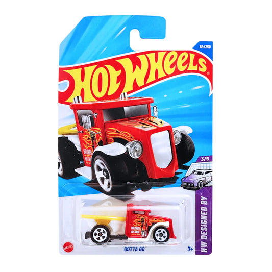 Hot Wheels Gotta Go Rojo.