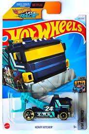 Hot Wheels Heavy Hitcher Azul.