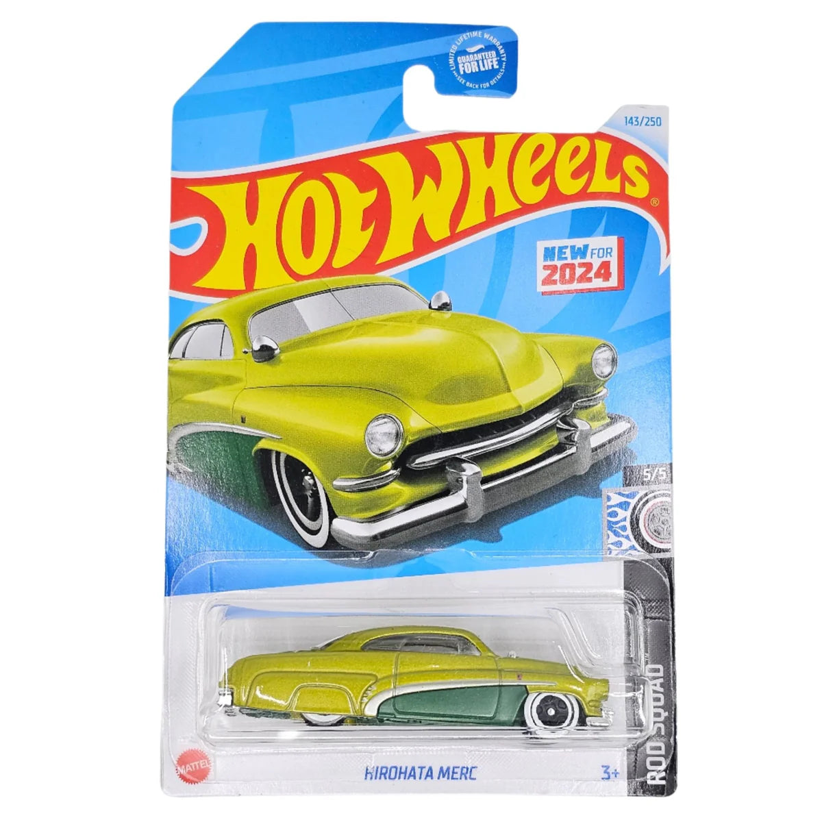 Hot Wheels Hyrohata Merc Verde.