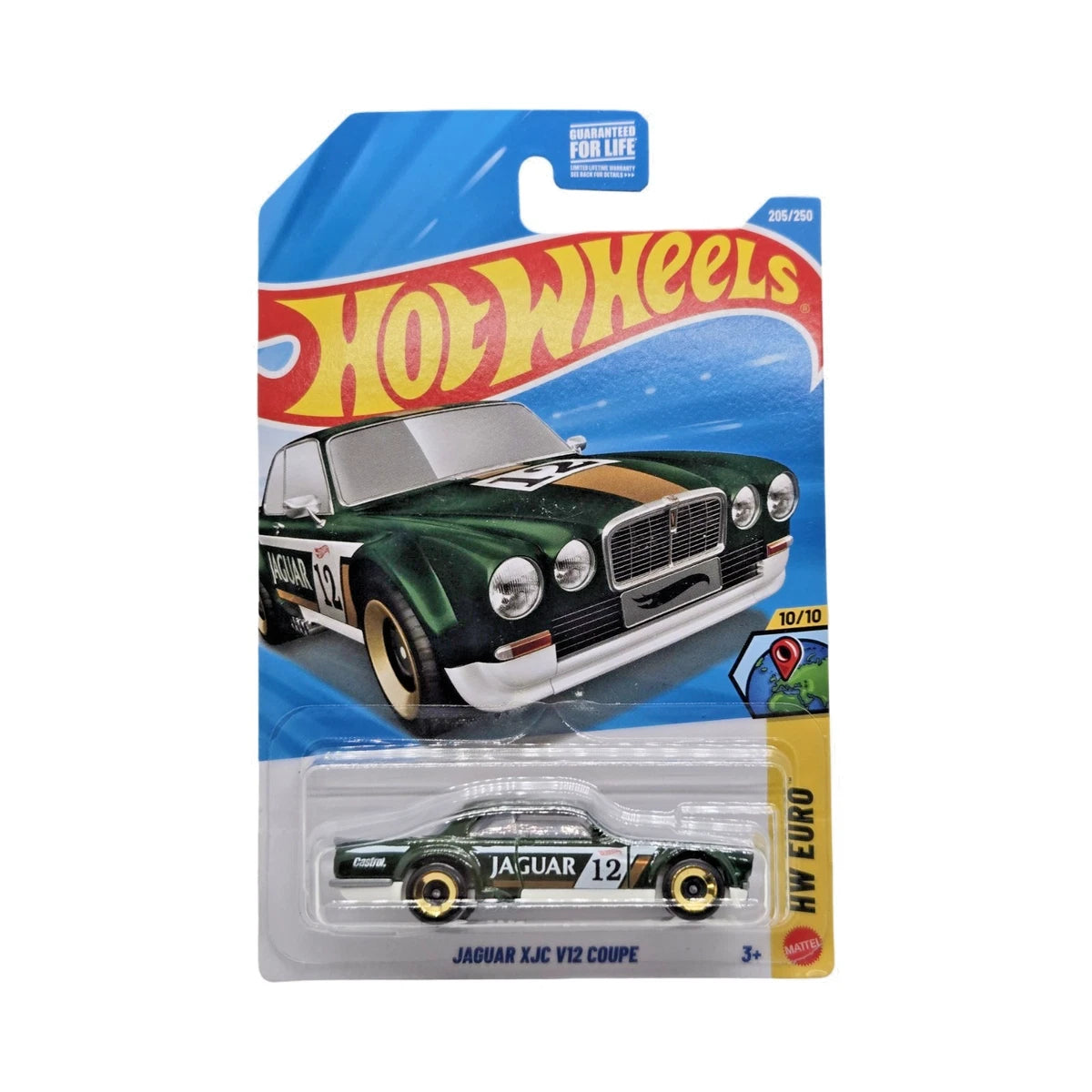 Hot Wheels Jaguar XJC V12 Coupé Verde.