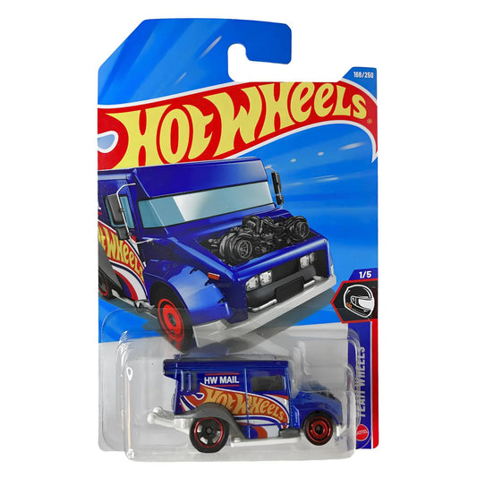 Hot Wheels Mailed It! Azul.