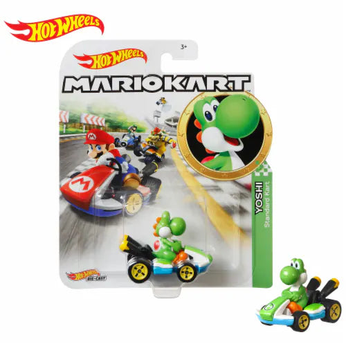 Hot Wheels Mario Kart Yoshi Standard Kart.