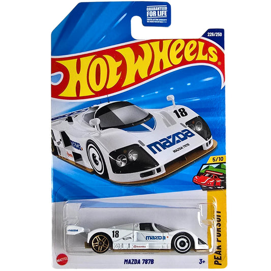 Hot Wheels Mazda 787B Blanco.