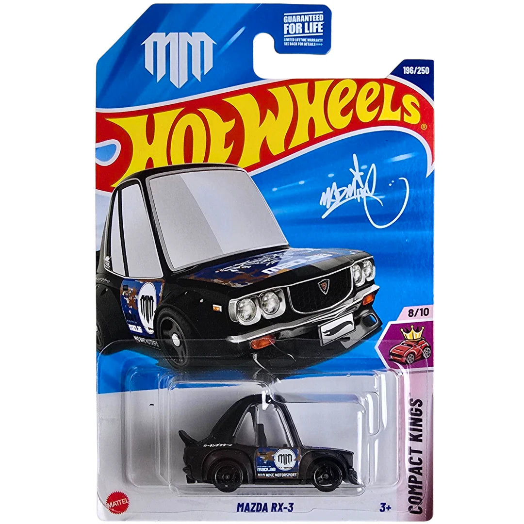 Hot Wheels Mazda RX-3 Negro.