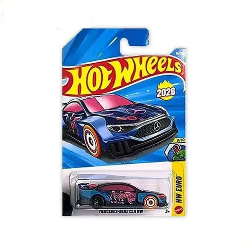 Hot Wheels Mercedes-Benz Cla HW Azul.