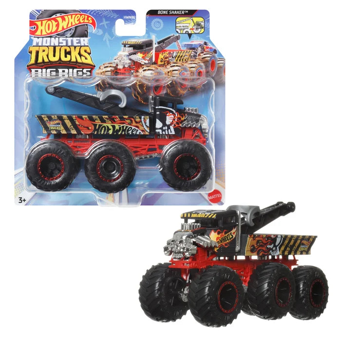 Hot Wheels Monster Trucks Big Rigs Bone Shaker.