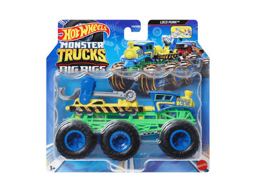 Hot Wheels Monster Trucks Big Rigs Loco Punk.