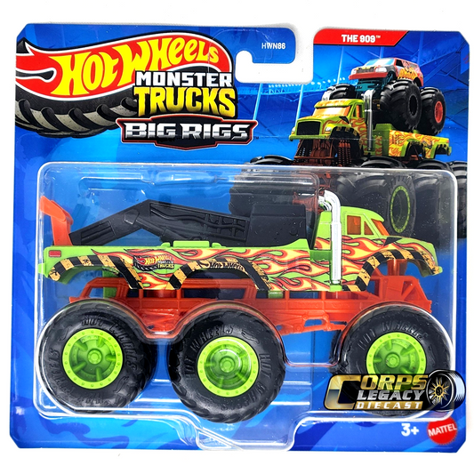 Hot Wheels Monster Trucks Big Rigs The 909.