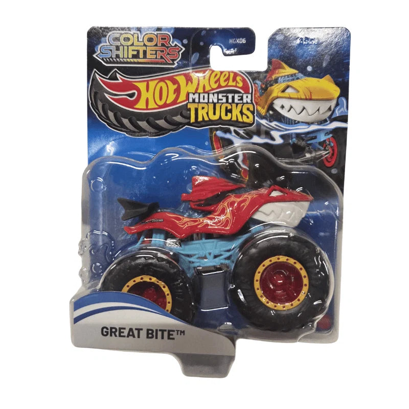 Hot Wheels Monster Trucks Color Shifters Great Bite.