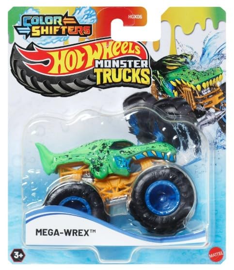 Hot Wheels Monster Trucks Color Shifters Mega-Wrex.
