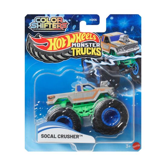 Hot Wheels Monster Trucks Color Shifters Socal Crusher.
