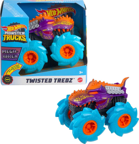 Hot Wheels Monster Trucks Twisted Tredz Mega Wrex.