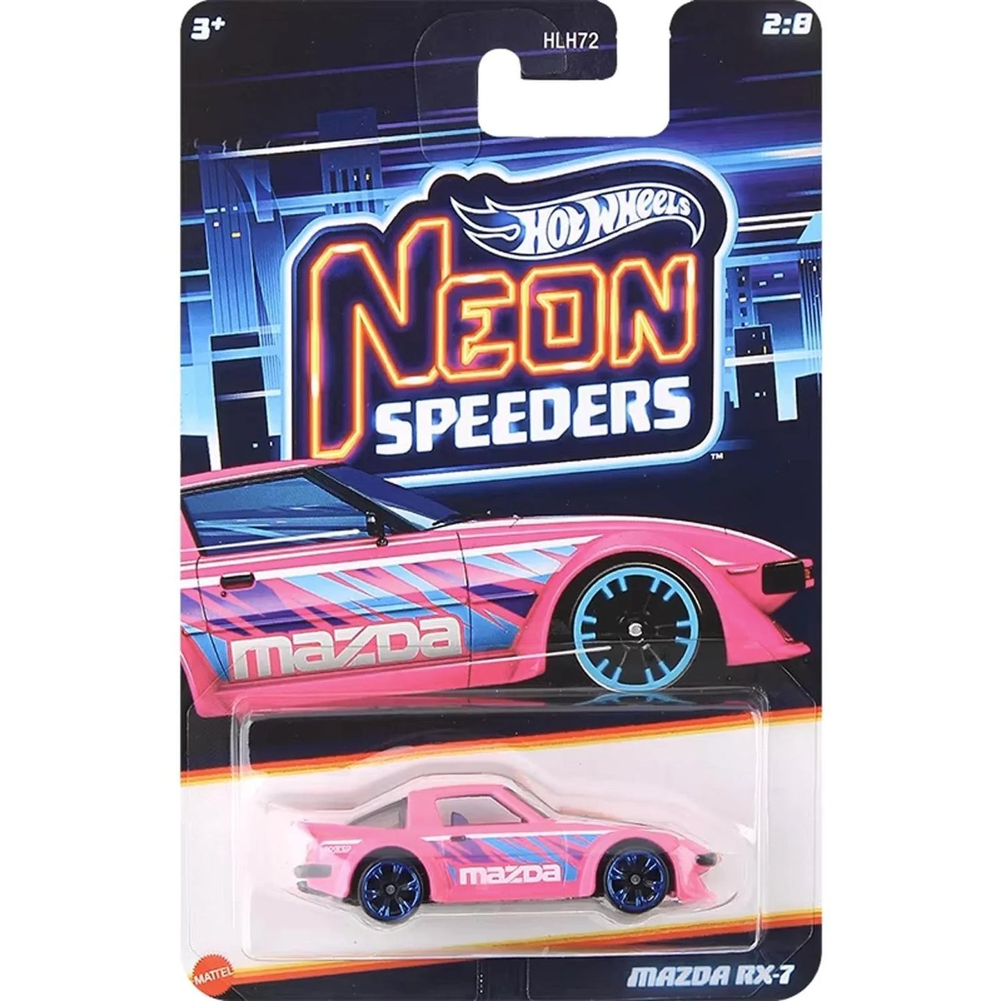 Hot Wheels Neon Speeders Mazda RX-7.