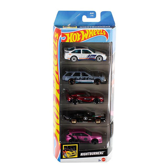 Hot Wheels Nightburnerz 5 Pack.