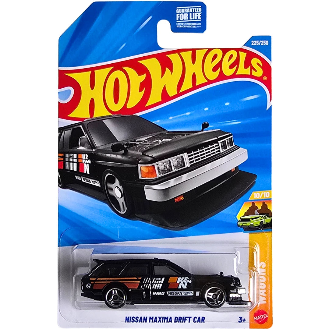 Hot Wheels Nissan Maxima Drift Car/Voiture De Dérapage Negro.