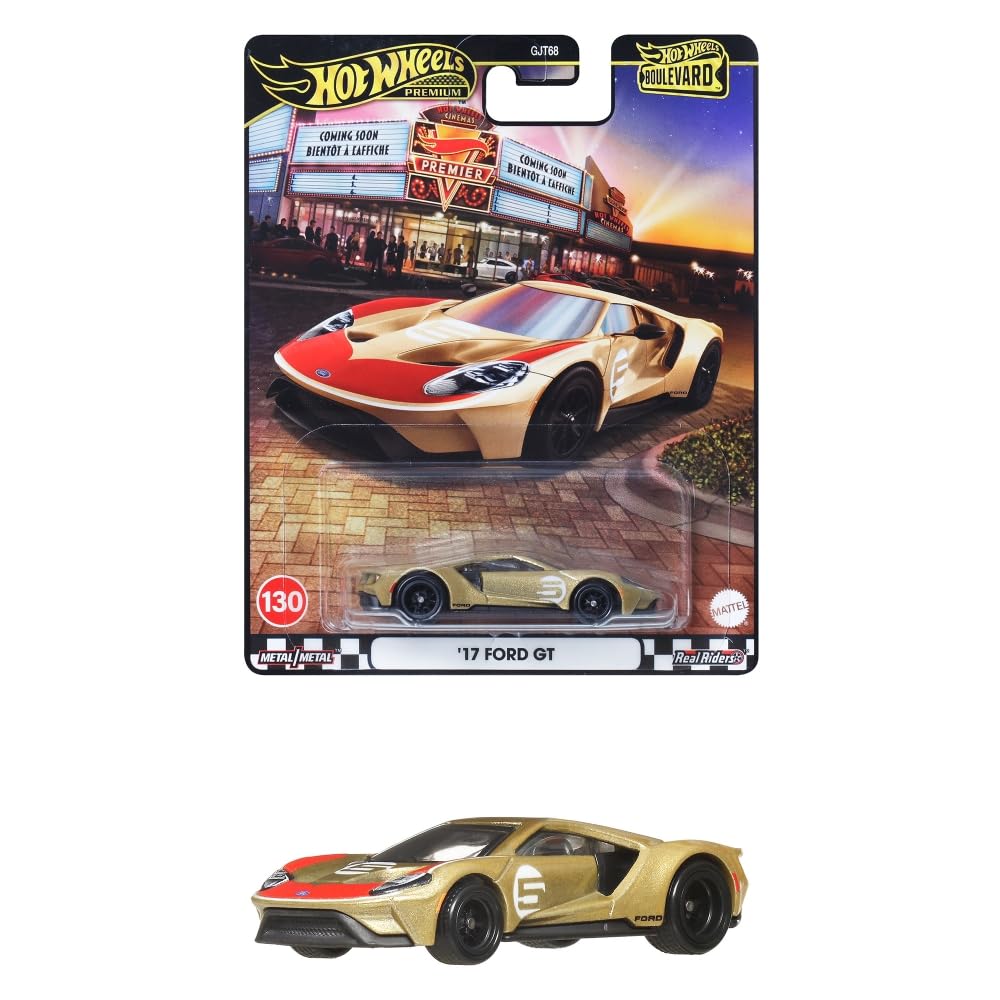 Hot Wheels Premium Boulevard 17 Ford GT.