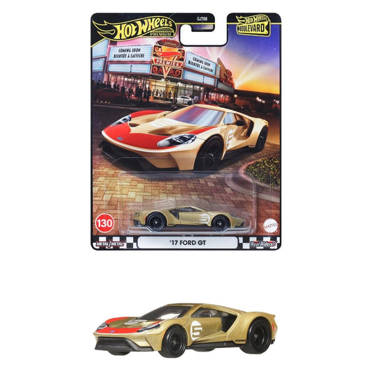 Hot Wheels Premium Boulevard 17 Ford GT.