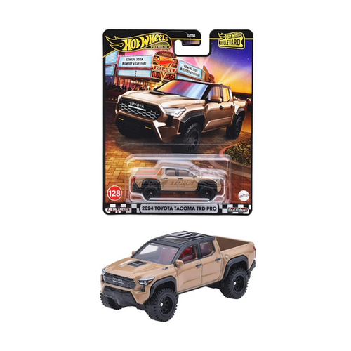 Hot Wheels Premium Boulevard 2024 Toyota Tacoma TRD Pro.