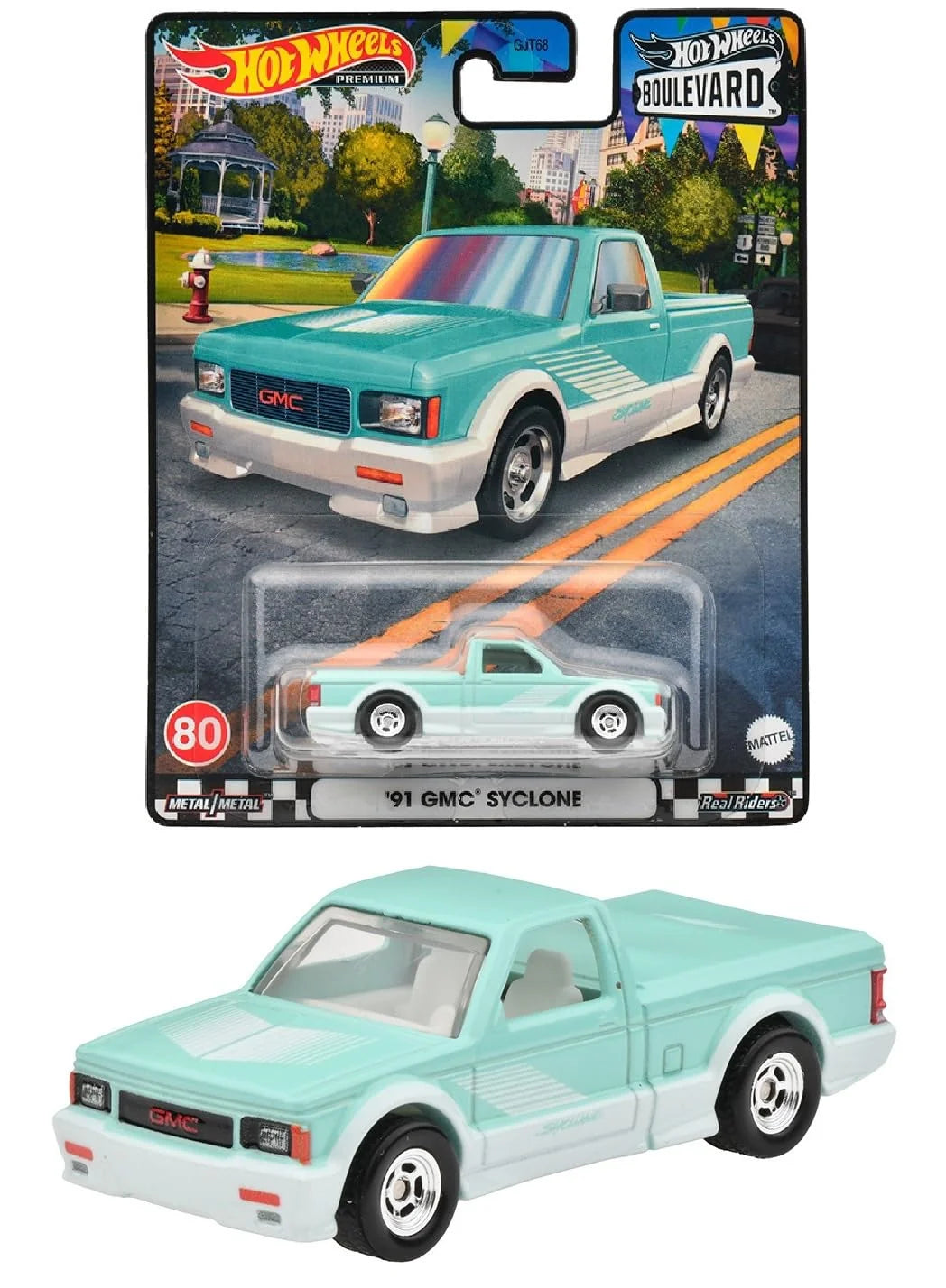 Hot Wheels Premium Boulevard 91 GMC Syclone.