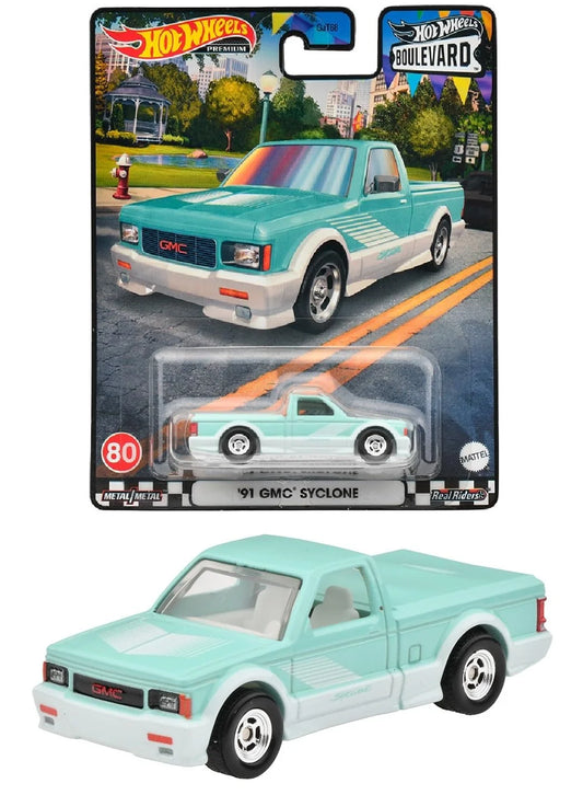 Hot Wheels Premium Boulevard 91 GMC Syclone.