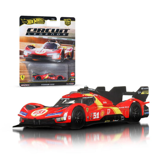 Hot Wheels Premium Car Culture Circuit Legends Ferrari 499P.