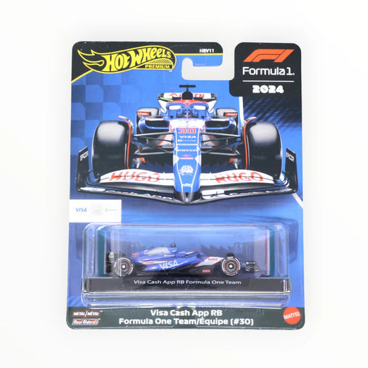 Hot Wheels Premium Formula 1 Visa Cash App RB Formula One Team / Équipe (#30).