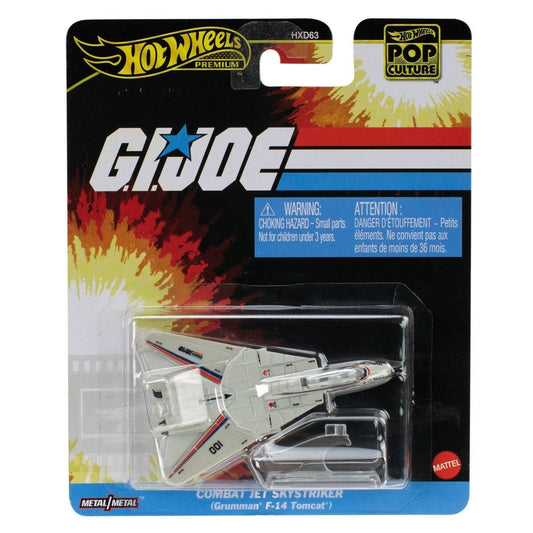 Hot Wheels Premium G.I.JOE Combat Jet Skystriker.