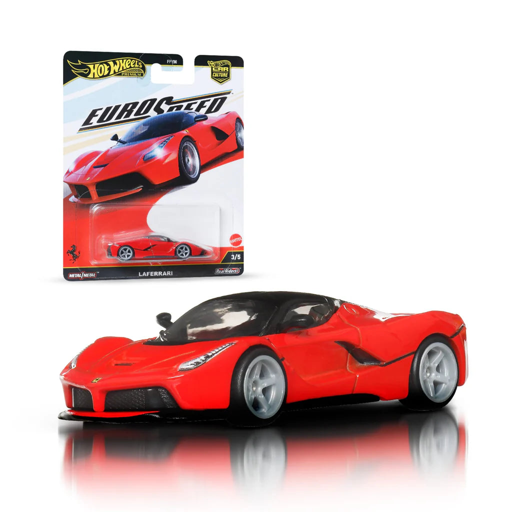 Hot Wheels Premium Euro Speed Ferrari LaFerrari.