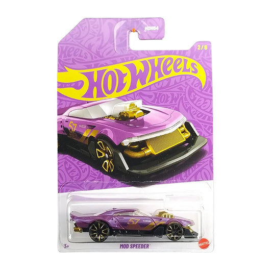 Hot Wheels Premium Mod Speeder Morado.