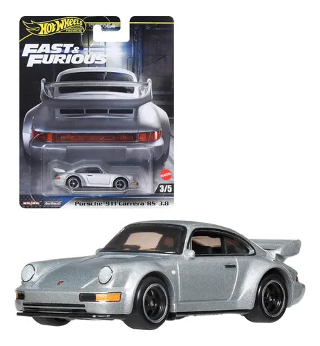 Hot Wheels Premium Rápidos y Furiosos Porsche 911 Carrera RS 3.8.
