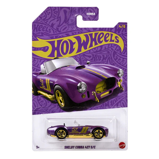 Hot Wheels Premium Shelby Cobra 427 S/C Morado.