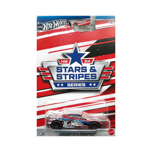 Hot Wheels Premium Stars y Stripes Series 2020 Corvette.