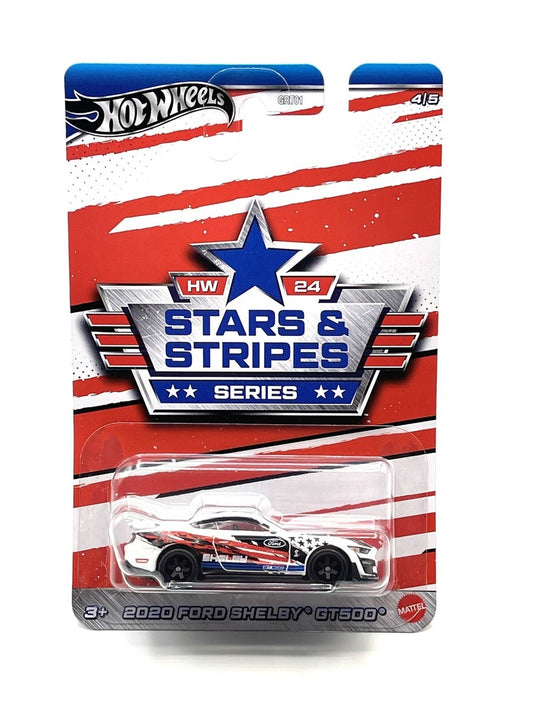 Hot Wheels Premium Stars y Stripes Series 2020 Ford Shelby GT500.
