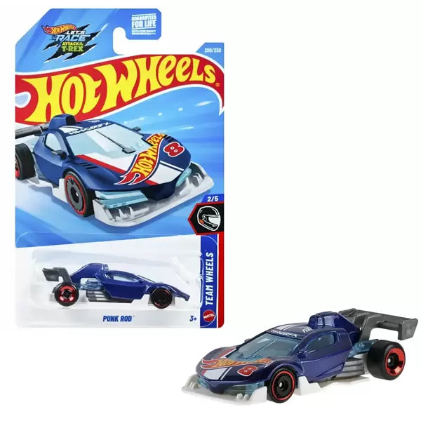 Hot Wheels Punk Rod Azul.
