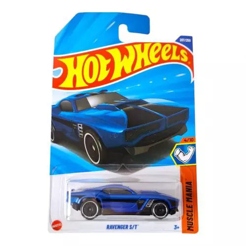 Hot Wheels Ravenger S/T Azul.