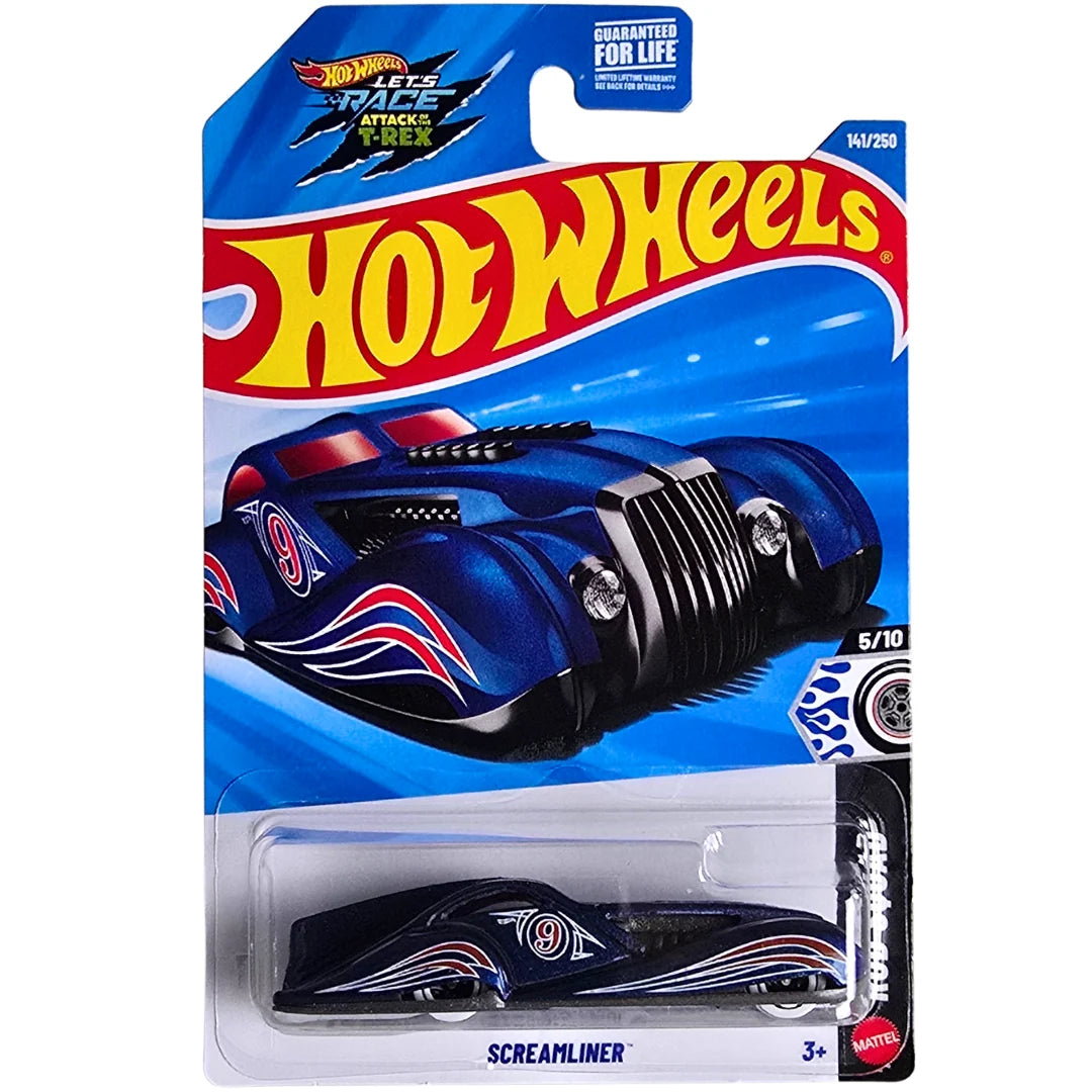 Hot Wheels Screamliner Azul.
