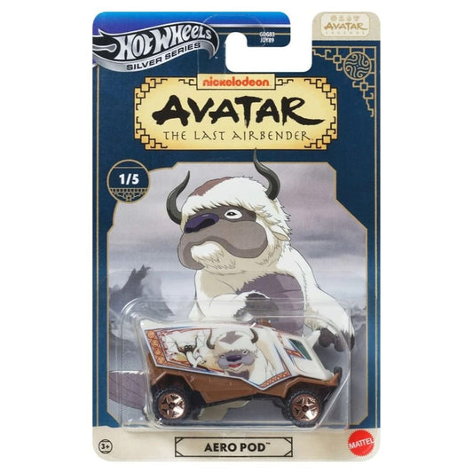 Hot Wheels Silver Series Avatar Aero Pod.