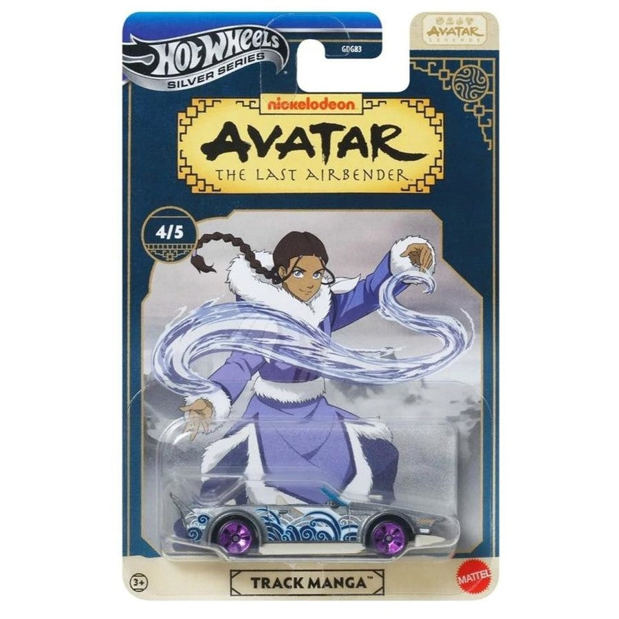 Hot Wheels Silver Series Avatar Track Manga.