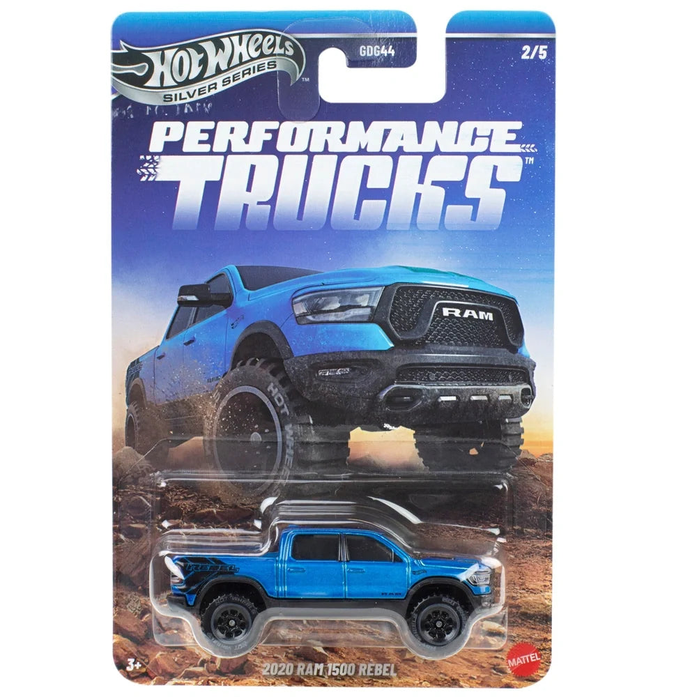 Hot Wheels Silver Series Performance Trucks 2020 RAM 1500 Rebel.