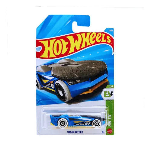 Hot Wheels Solar Reflex Azul.