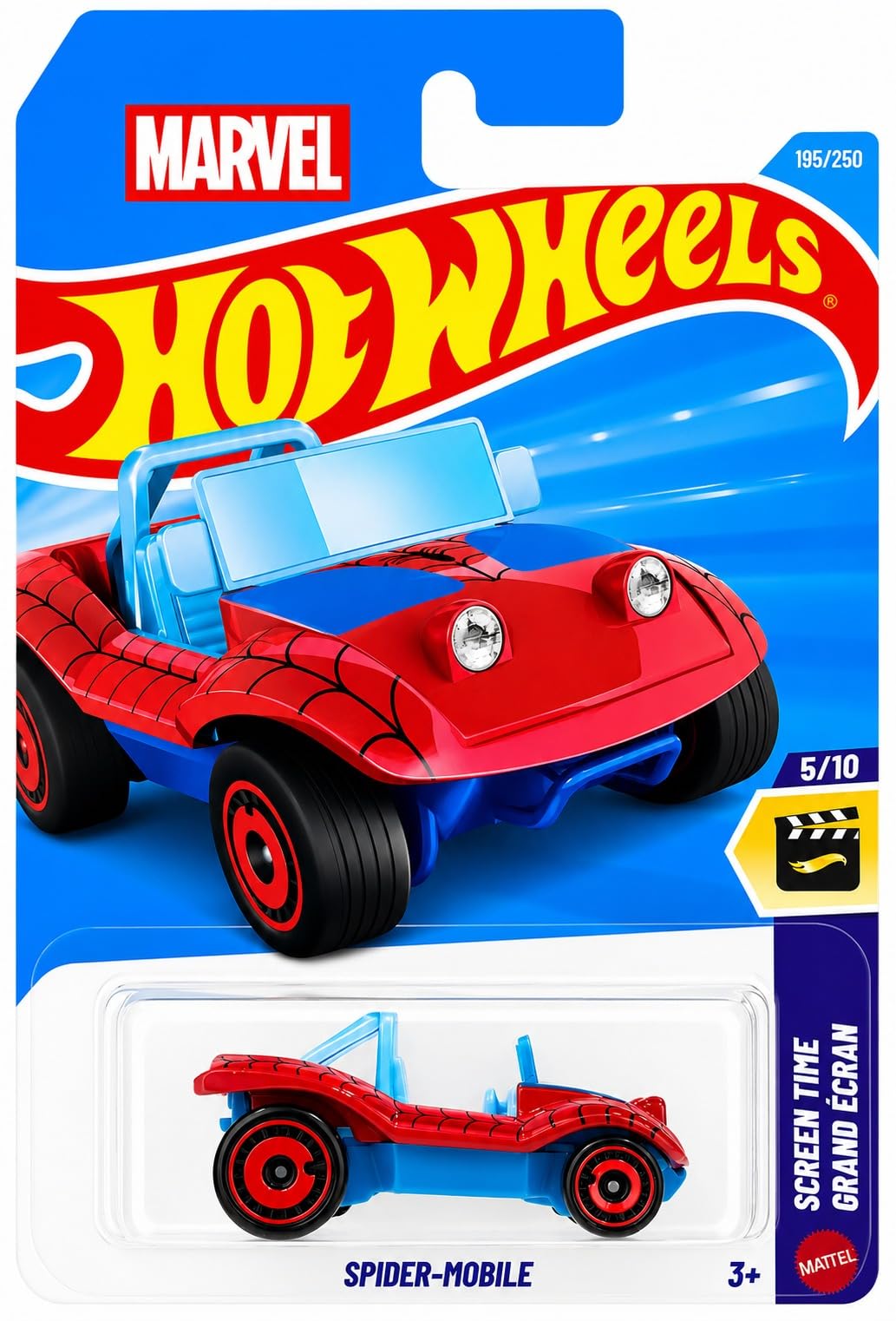 Hot Wheels Spider-Mobile.