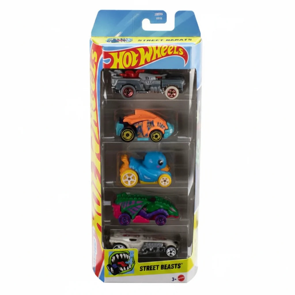Hot Wheels Street Beasts 5 Pack.