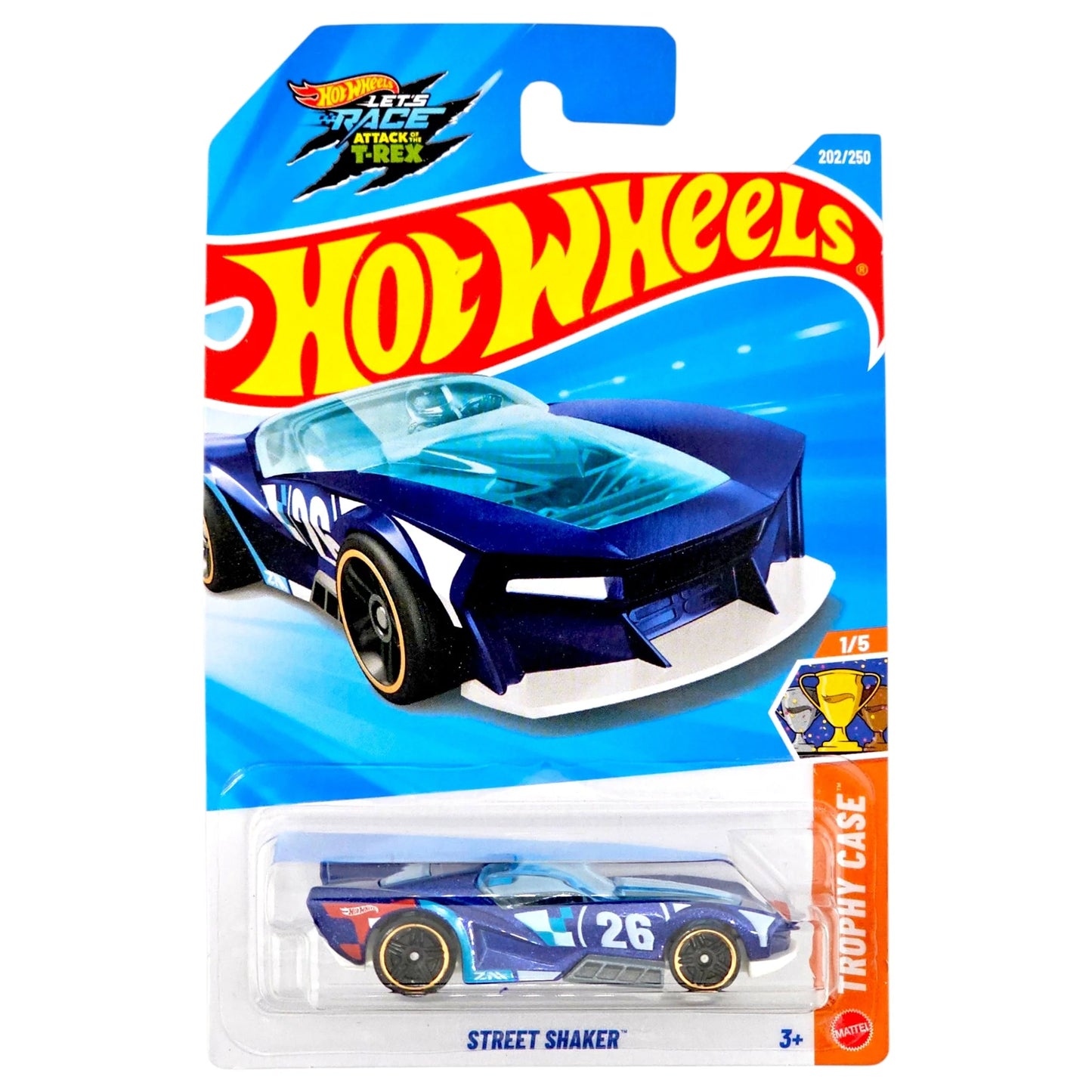 Hot Wheels Street Shaker Azul.